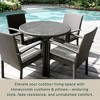 Honeycomb Outdoor Premium Dining Seat Cushion  (2-Pack) - 3 of 4