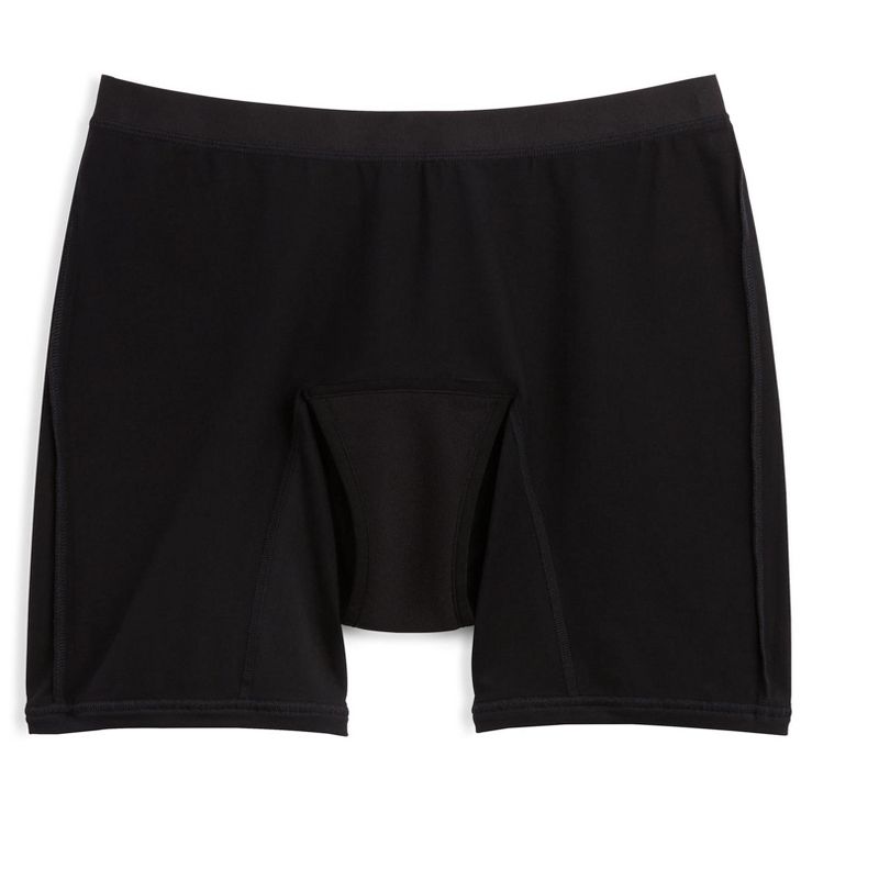 TomboyX Women's First Line  Period Leakproof 9" Inseam Boxer Briefs Underwear, Soft Cotton Stretch Comfortable (XS-6X), 2 of 6