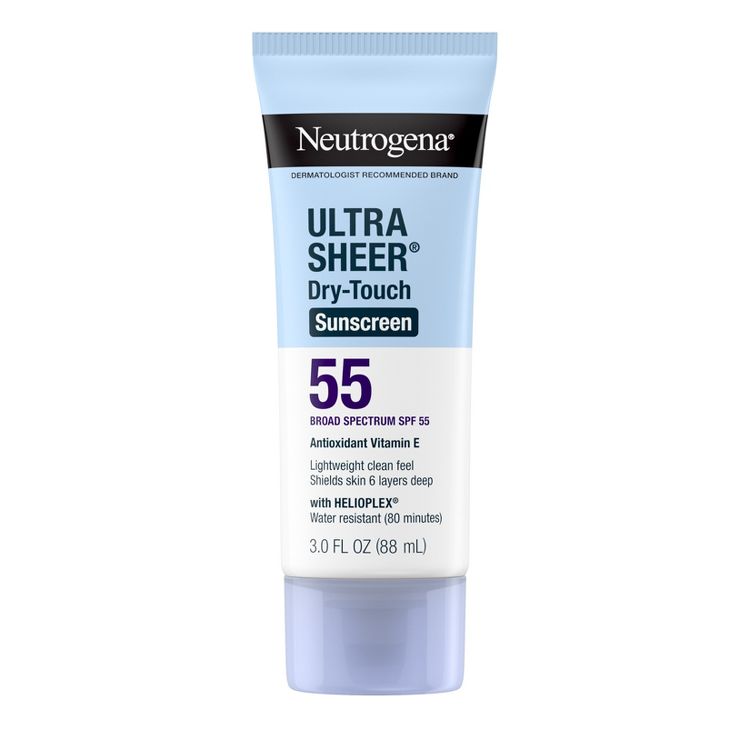 Neutrogena Ultra Sheer Dry Touch Sunscreen Lotion, SPF 55, 3oz, 1 of 11