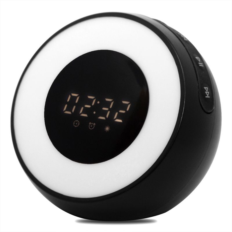 Link LED Wireless Speaker Alarm Clock With Built-in Air Purifier, Sound Machine & Lamp, 1 of 5
