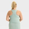 Women's High Neck Racerback Tank Top - All In Motion™ - 2 of 3