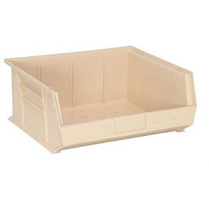 Quantum Storage Systems Bin, Stacking Or Hanging, 16-1/2"W X 14-3/4"D X 7"H - 1 of 1
