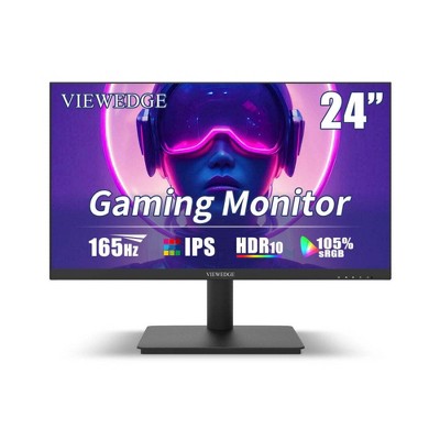 Viewedge 24-inch Gaming Monitor, 165Hz Frameless IPS Panel, Full HD (Black)