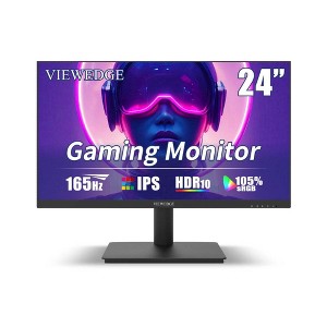 Viewedge 24-inch Gaming Monitor, 165Hz Frameless IPS Panel, Full HD (Black) - 1 of 4