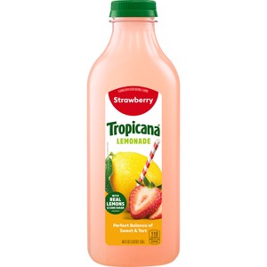 Tropicana Strawberry Lemonade - 46 fl oz - 1 of 4