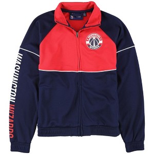 G-III Sports Womens Washington Wizards Track Jacket Sweatshirt - 1 of 2