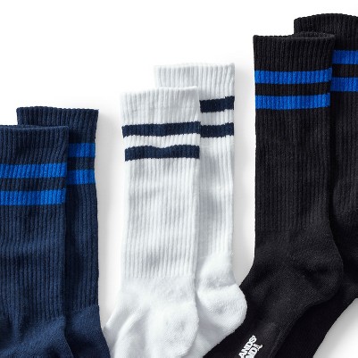 white/black/navy pack