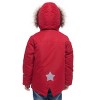 Rokka&Rolla Boys' Winter Coat with Faux Fur Hood Parka Jacket - 3 of 4