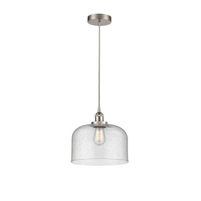 Bell - 1 Light Mini Pendant In Industrial Style-11.75 Inches Tall and 12 Inches Wide