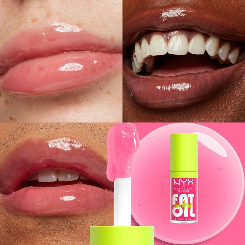 NYX Professional Makeup Fat Oil Lip Drip Lip Gloss - 0.16 fl oz, 6 of 13