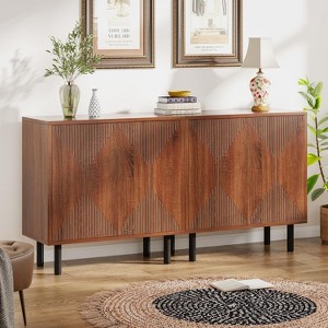 Tribesigns 59 inches Sideboard, Freestanding Storage Cabinet Set - 1 of 4