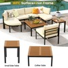 CAVINAS Patio Sectional Set, Outdoor Sofa Set with Cushions, Modern Outdoor Couch Set for Garden, Balcony - 3 of 4