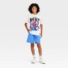 Boys' Marvel Spider-Man Rivals Oversized Short Sleeve Graphic T-Shirt - White - 4 of 4