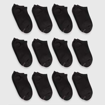Hanes Women's Cushioned 10+2 Bonus Pack No Show Socks - 5-9