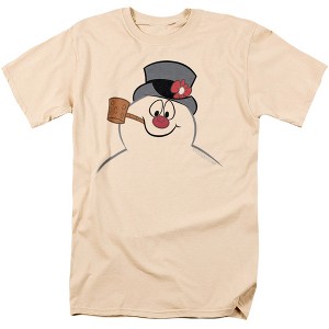 Frosty The Snowman Frosty Face Adult T-Shirt - 1 of 4
