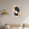Art Remedy Milk Butterscotch and Dark Chocolate Brown Earthy Abstract Wall Art Unframed - 2 of 4