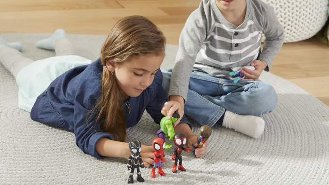 Marvel Spidey and His Amazing Friends Team Spidey and Friends Figure Collection 7pk (Target Exclusive), 2 of 10, play video