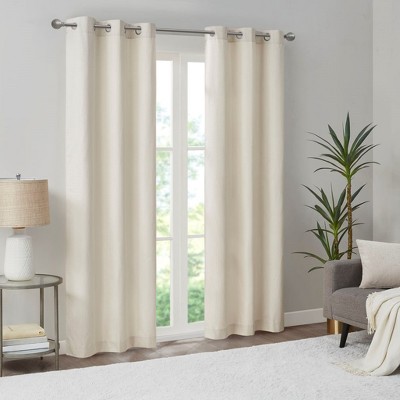 MAYEERTY Modern Fashionable and Practical Burnout Printed Curtain Panel(Only 1 Pc Panel)