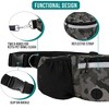 PetAmi Dog Fanny Pack, Pet Waist Belt Treat Pouch for Walking Training Hiking Running, Waste Bag Dispenser, Bottle Holder, Bowl, Pocket - 4 of 4