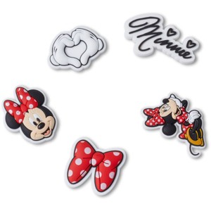 Crocs Jibbitz Disney Minnie Mouse Dress Character Shoe Charms 5pk - 1 of 4