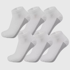 Alpine Swiss Mens Athletic Performance Low Cut Ankle Socks Breathable Cotton Multipack Socks - 1 of 2