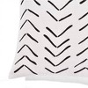 20"x20" Oversize Hygge Row Family-Friendly Square Throw Pillow Cover White - Lush Décor - 2 of 4