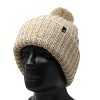 Arctic Gear Adult Acrylic Ribbed Cuff with Matching Pom - 3 of 4