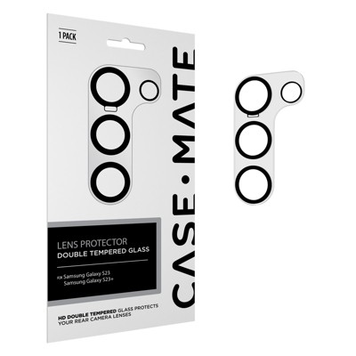 Case-Mate Samsung Galaxy S23/Samsung Galaxy S23 Plus Camera Lens Protector - Ultra High Clarity Glass