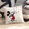 Lambs & Ivy Disney Baby Magical Mickey Mouse Decorative Throw Pillow - White - 2 of 3