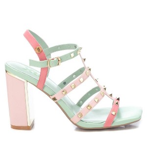 Xti Women's Heeled Sandals With Gold Studs 141428 - 1 of 4