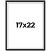 PosterPalooza | Flat Silver Picture Frame - UV Acrylic, Foam Board Backing, Hanging Hardware - 2 of 4