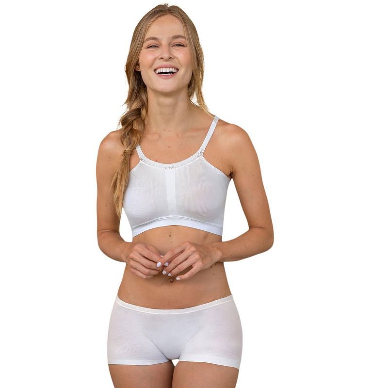 Leonisa  3-Pack Extra Comfy Wireless Bralettes -, 3 of 6