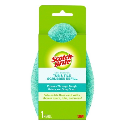 Scotch-Brite Non-Scratch Blue Shower & Bath Scrubber Refill