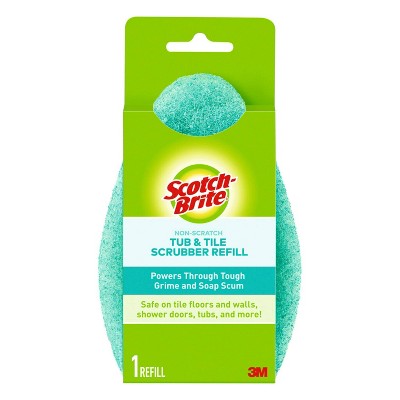 Scotch-Brite Non-Scratch Blue Shower & Bath Scrubber Refill