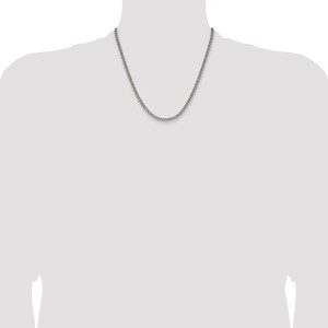 Chisel Stainless Steel Polished 4.5mm 20" Round Curb Chain Necklace - 1 of 4
