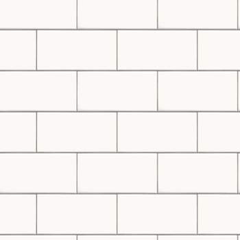 Subway Tile Peel & Stick Wallpaper White - Threshold™