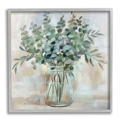 Stupell Industries Soothing Eucalyptus Arrangement Framed Giclee