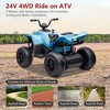 24V Ride On ATV for Kids Ages 3-5, TROPOW Kids Car 4 Wheeler Battery Powered Toddler Cars to Drive - 3 of 4