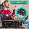 Pyle Class-T 120W Mini Dual Channel Bluetooth Power Audio Amplifier - PFA220BT - 4 of 4