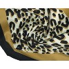 Allegra K Women's Retro Animal Print Leopard Rhombus Rhombic Neck Scarf Neckerchief - 4 of 4