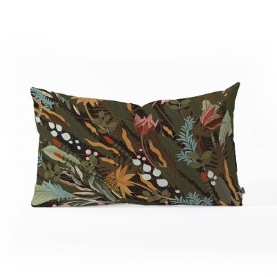 23"x14" Iveta Abolina Biophilia Desiree Lumbar Throw Pillow - Deny Designs