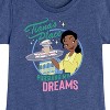 Girls' - Disney Princess - Tianas Place Fitted Short Sleeve Graphic T-Shirt - 2 of 4