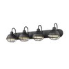 Millennium Lighting Neo-Industrial 4 - Light Vanity in  Matte Black - 2 of 3