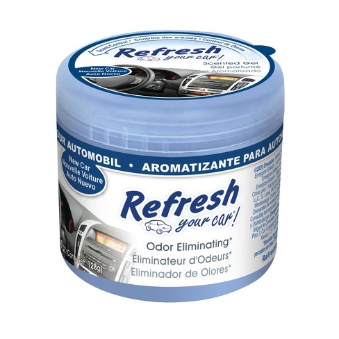 2.5 oz. New Car Odor Eliminating Scented Gel Can Air Freshener