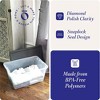 HOMZ 56-Quart Clear Stackable Plastic Storage Containers, Gray Lid, 4 Pack - 3 of 4