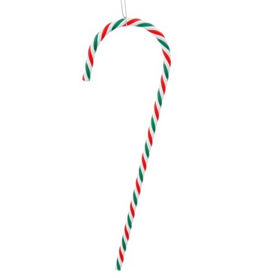Vickerman 2ct Striped Candy Cane Christmas Ornament Set 18" - Red/Green