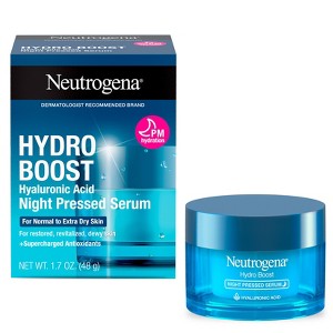 Neutrogena Hydro Boost Night Face Serum for Dry Skin - 1.7 fl oz - 1 of 4