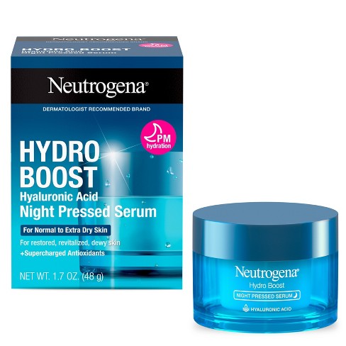 Neutrogena Hydro Boost Night Face Serum for Dry Skin - 1.7 fl oz - image 1 of 4