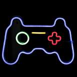 Northlight 11" LED Neon Style Video Game Controller Wall Sign