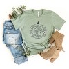 Simply Sage Market S.W.Smiley Pumpkin Outline Short Sleeve Tee - 2 of 4